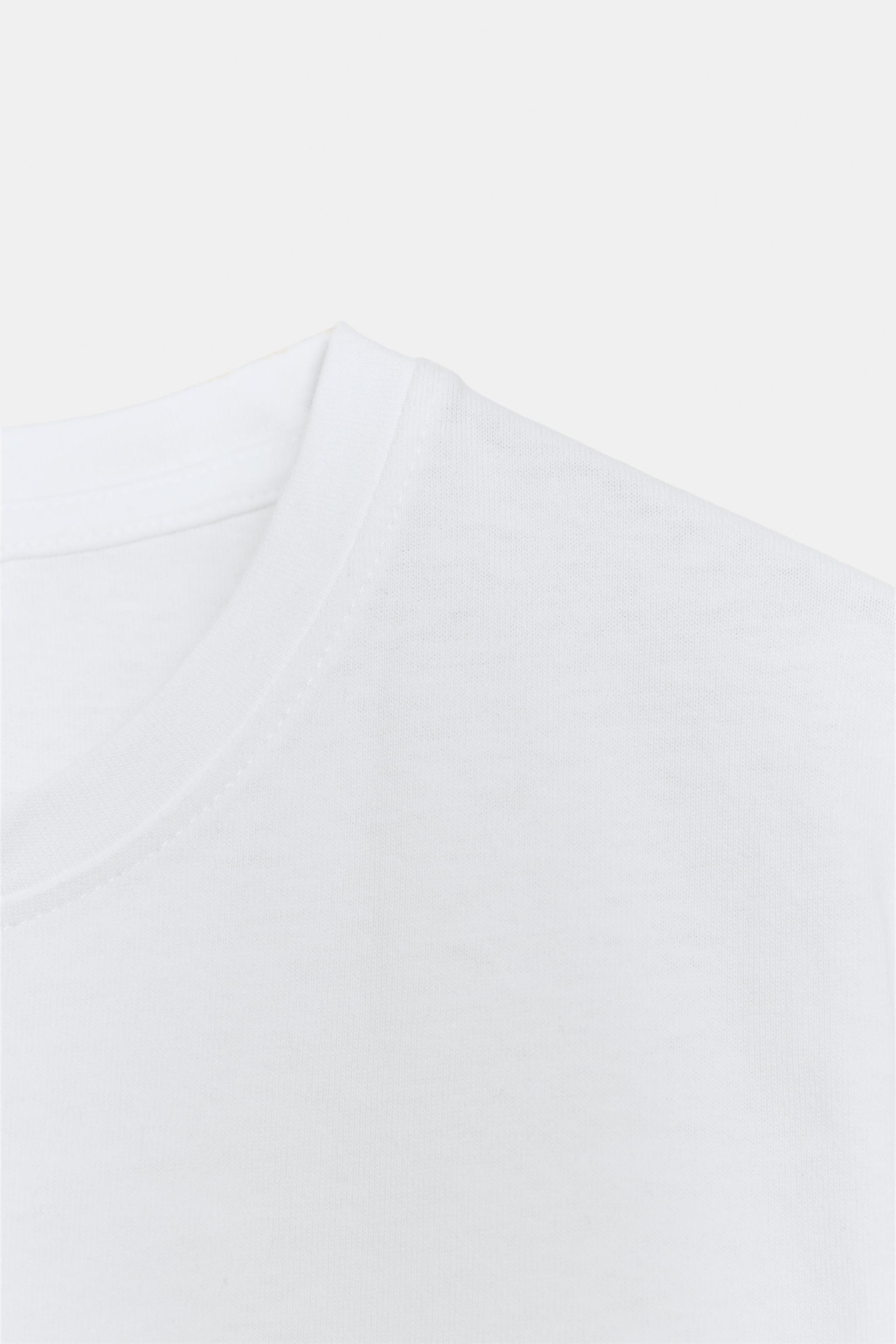 T-SHIRT RUSTIQUE EN COTON